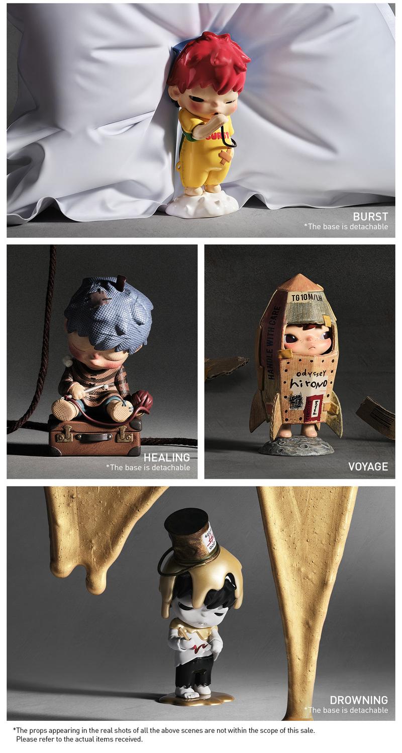 POP MART HIRONO Reshape Series Figures, Blind Box