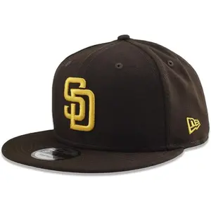 New Era 9Fifty San Diego Padres Snapback Cap - Brown/Yellow