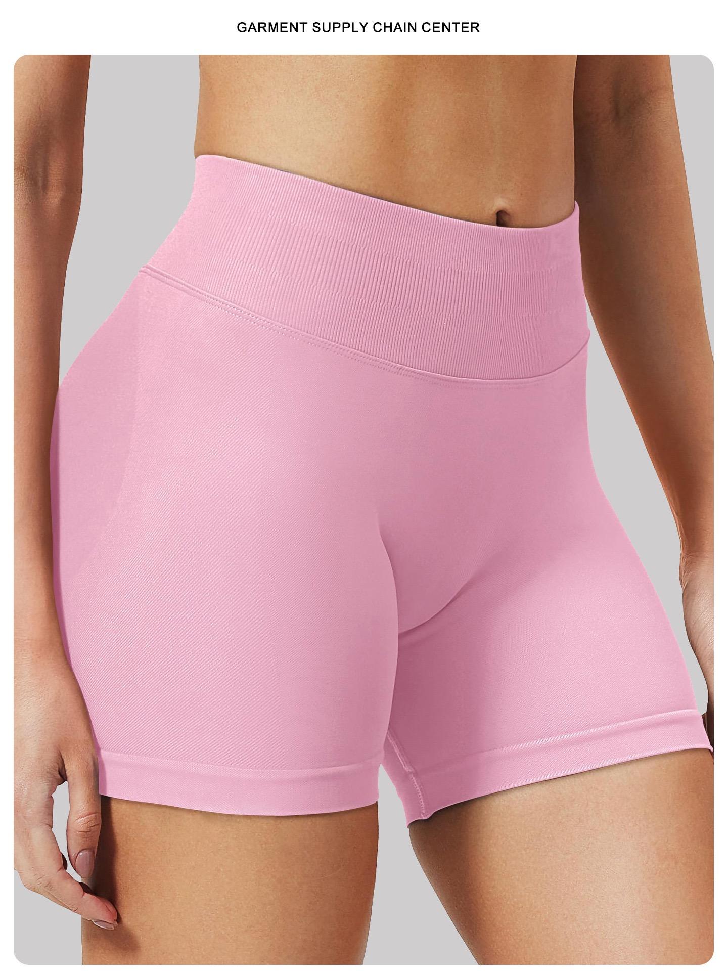 High Waist Tummy Control Side-Ribbed Butt-Lifting Seamless Shorts Womenswear Smooth High Waist Tummy Control Side-Ribbed Butt-Lifting Seamless Shorts Womenswear Smooth