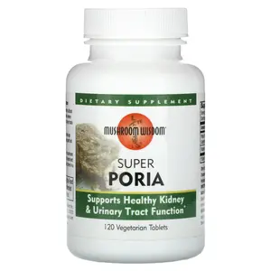 Mushroom Wisdom Super Poria, 120 Vegetarian Tablets