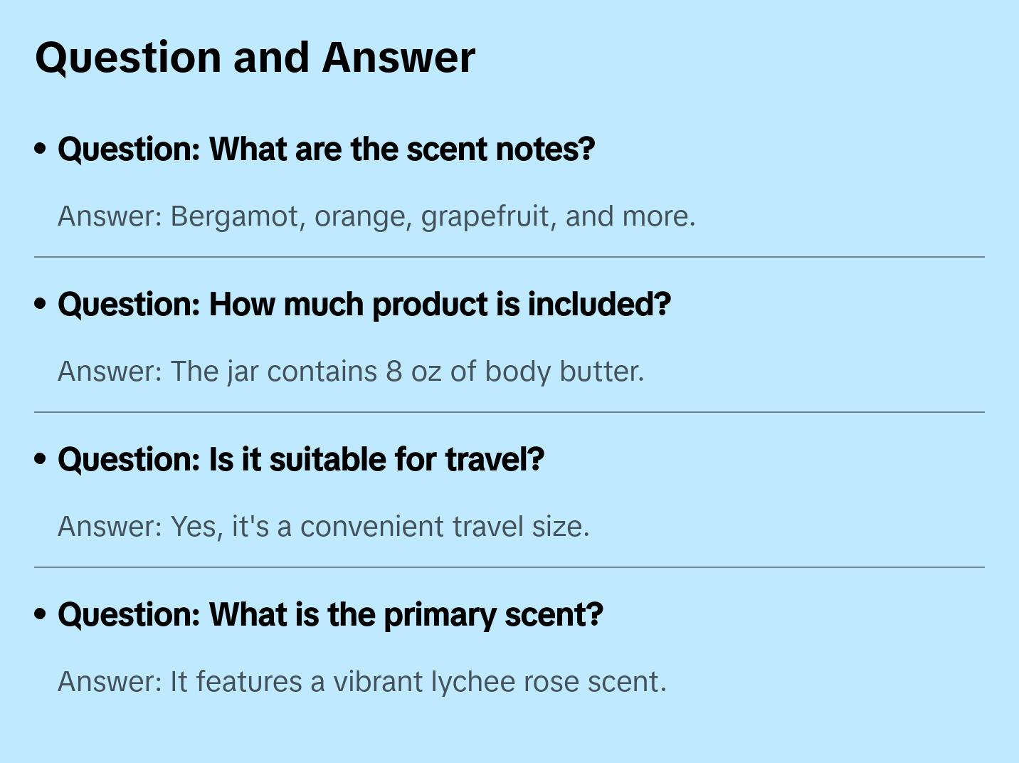 Lychee Rosé Body Butter