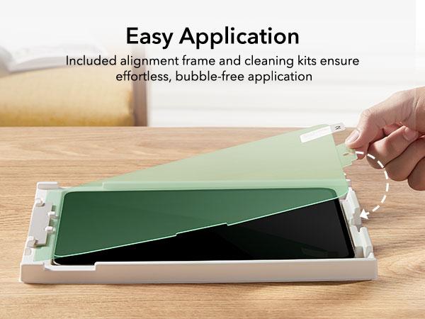 ESR 2 Pack Paperlike Screen Protector for iPad Pro 13/11 & iPad Air 13/11, Write and Draw Like on Paper, Scratch Protection with Easy Application Tray, Thin and Responsive, Matte Finish