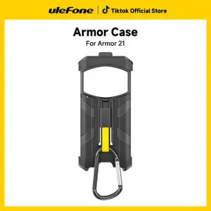 Ulefone Orignal  Armor 21 Ulefone Back Clip Phone Case with Carabiner Accessories Protection Smartphone Protector Cover Handheld armor case Protective Casing Cellphone Screen Protector Shockproof Durability Devices