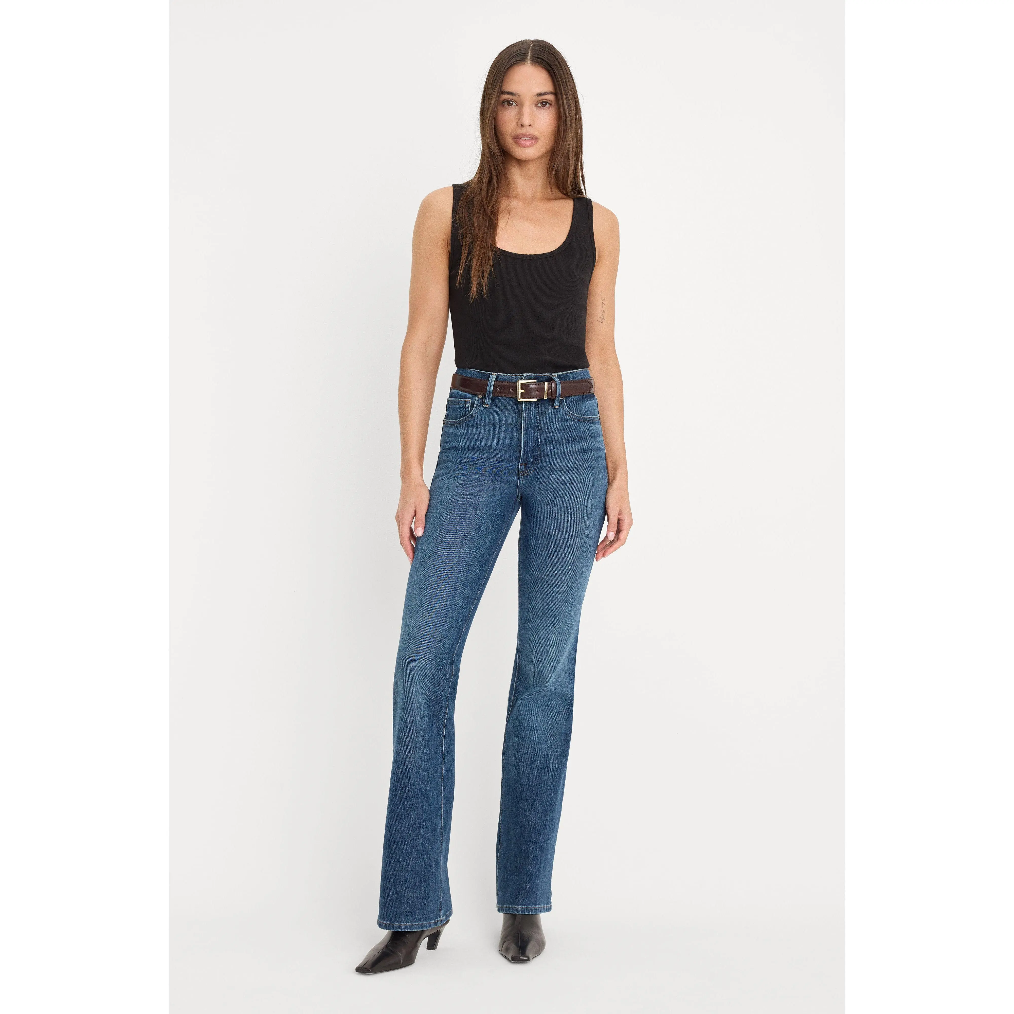 SOFT TECH GOOD CLASSIC BOOTCUT JEANS | INDIGO1132