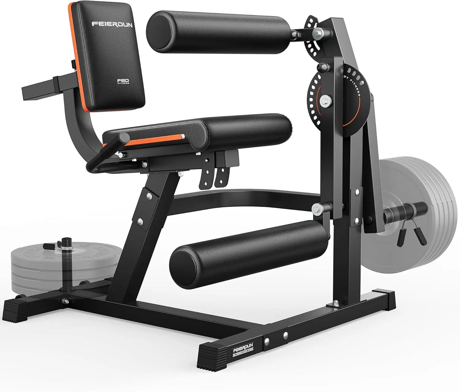FED Fitness Feierdun Series LE1 Leg Extension Curl Machine – 700 lbs Capacity Lower Body Workout Equipment for Home Gym, Multi-Function Weight Training Machine, Adjustable Exercise Machine, Home Fitness Machine【live only】