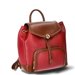 1)Time and Tru Women's Faux Leather Drawstring Backpack 2) Women's Faux Leather Drawstring Backpack, black 3) Women's Soft Zipper Satchel Handbag, Black Shine