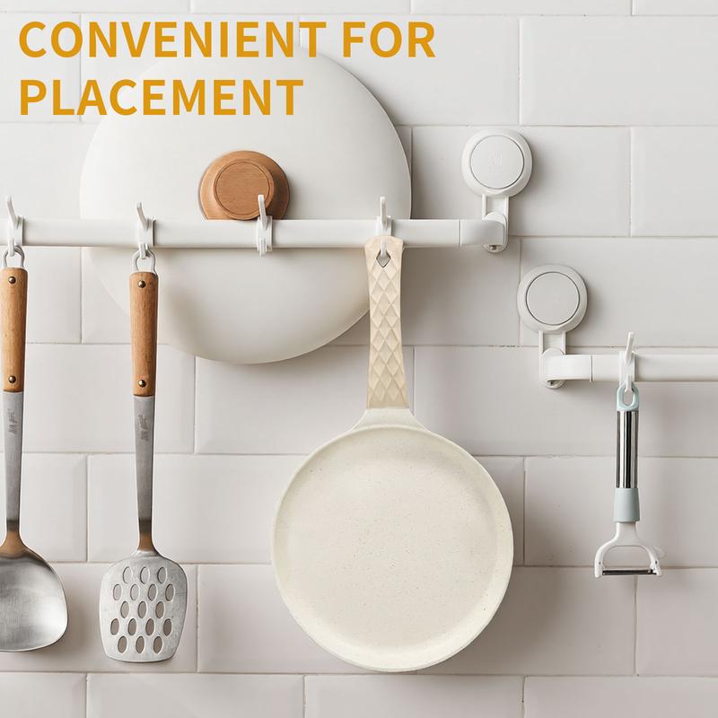 【AREL】Nonstick Crepe Pan with Spreader, 10-Inch Tortilla Pan with Detachable Handle, Ceramic Coating Pancake & Dosa Griddle, PFOA Free, Compatible with All Stoves & Induction (White)