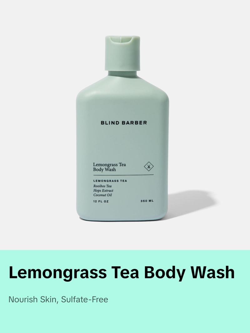 Blind Barber Lemongrass Tea Body Wash