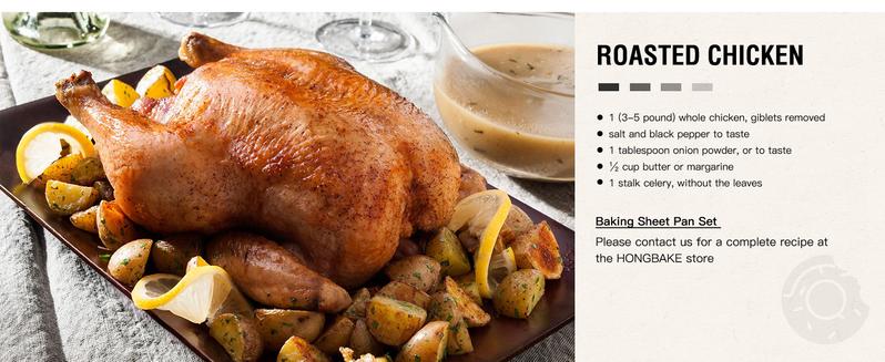 [BF&CM]HONGBAKE 10pc Bakeware Sets, Teflon-free Cookware Set, Non-Stick, Baking Pan Set, Cookie Sheets, Girly Kitchenware,Baker, Pink Kitchen Stuff Modern Cake