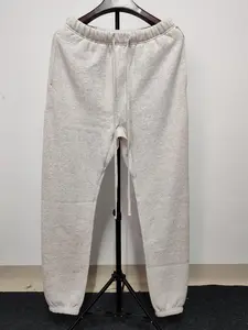 Men's Jogger Light Gray Sweatpants Joggers Unisex Athletic Cotton Casual Lounge Pants, Comfort Fit Fleece Pants with Pockets