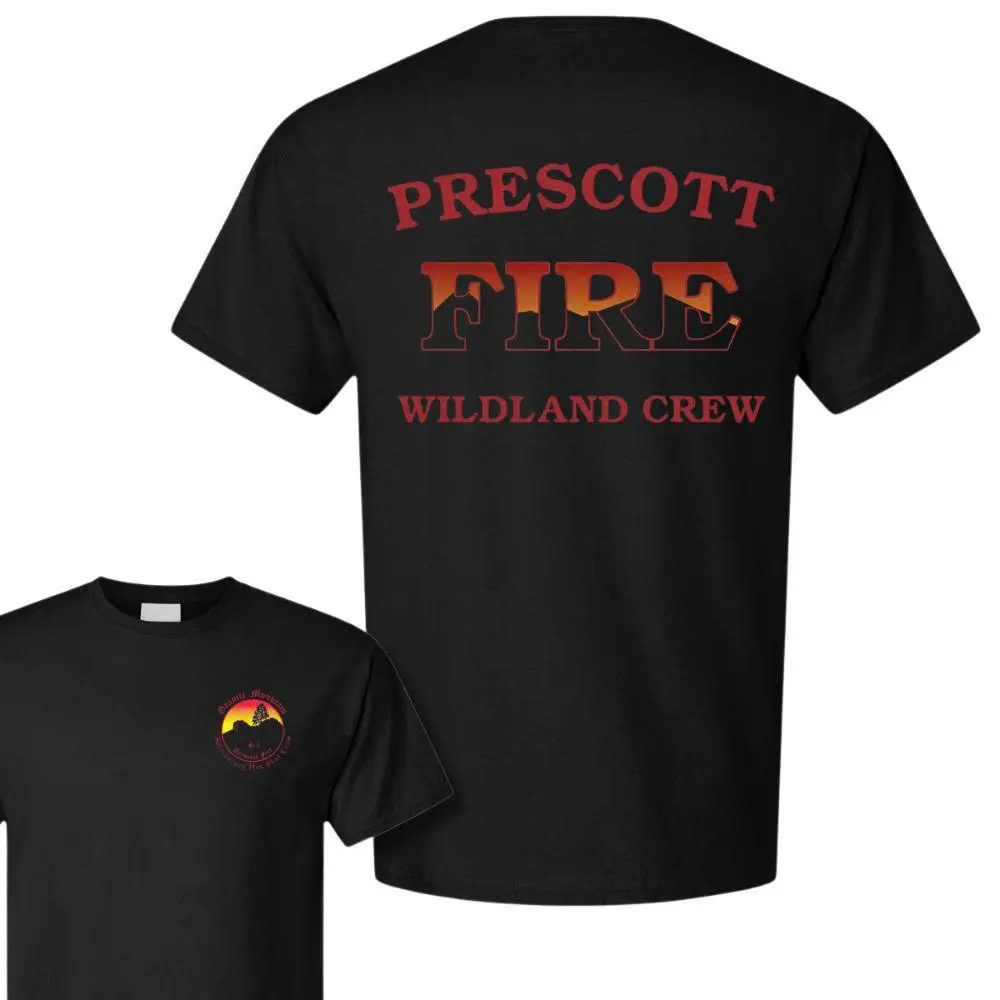 Wildland Firefighter Crew Tribute T-Shirt, Granite Mountain Hotshots Firefighter T-Shirt – Bold Rescue Team Graphic Tee, Soft Cotton Blend Unisex Shirt for Men & Women, Fire Service Support Apparel, Front Print Streetwear Top