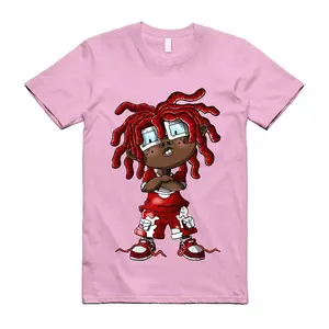 Unisex Dunk Valentine's Day 2026 GS Matching T-Shirt - Pink Foam, Crimson Red, White Low-Profile Design, Yarn Fabric, Pocket Detail, Print Accents, CHONGO Coordination Piece for Men's Tops
