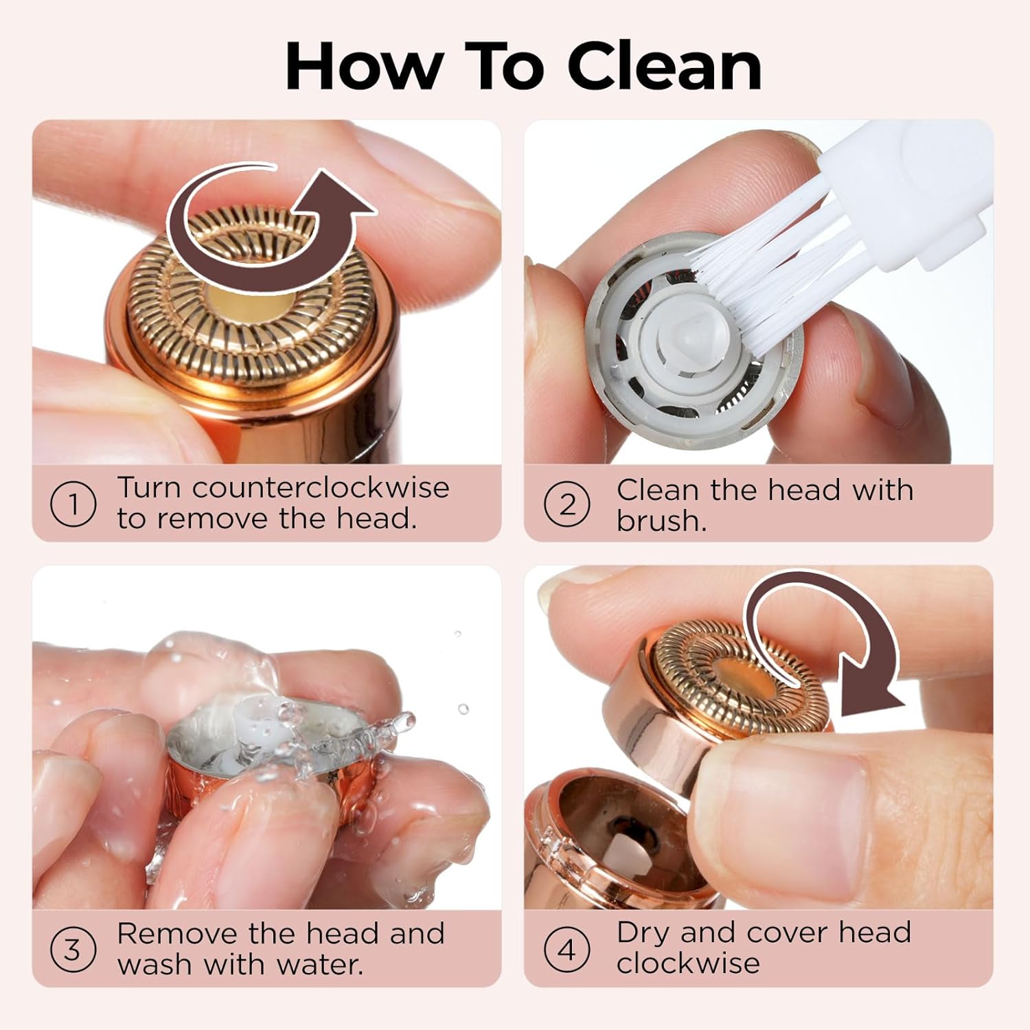 KRADAA Facial Hair Remover for Women,with LED Light Painless Razor for Chin Upper Lip Peach Fuzz Gentle on Sensitive Skin Hypoallergenic Stainless Steel Blades Flawless ,Gold KRADAA Facial Hair Remover for Women,with LED Light Painless Razor for Chin Upper Lip Peach Fuzz Gentle on Sensitive Skin Hypoallergenic Stainless Steel Blades Flawless ,Gold