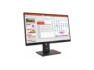 Lenovo ThinkVision T27-40 27" Class Full HD LED Monitor - 16:9 - Eclipse Black - 27" Viewable -1920 x 1080 - 300 Nit - 4 ms - 120 Hz Refresh Rate - USB Type-C - HDMI - VGA - DisplayPort - USB Hub  64A5MAR6UZ