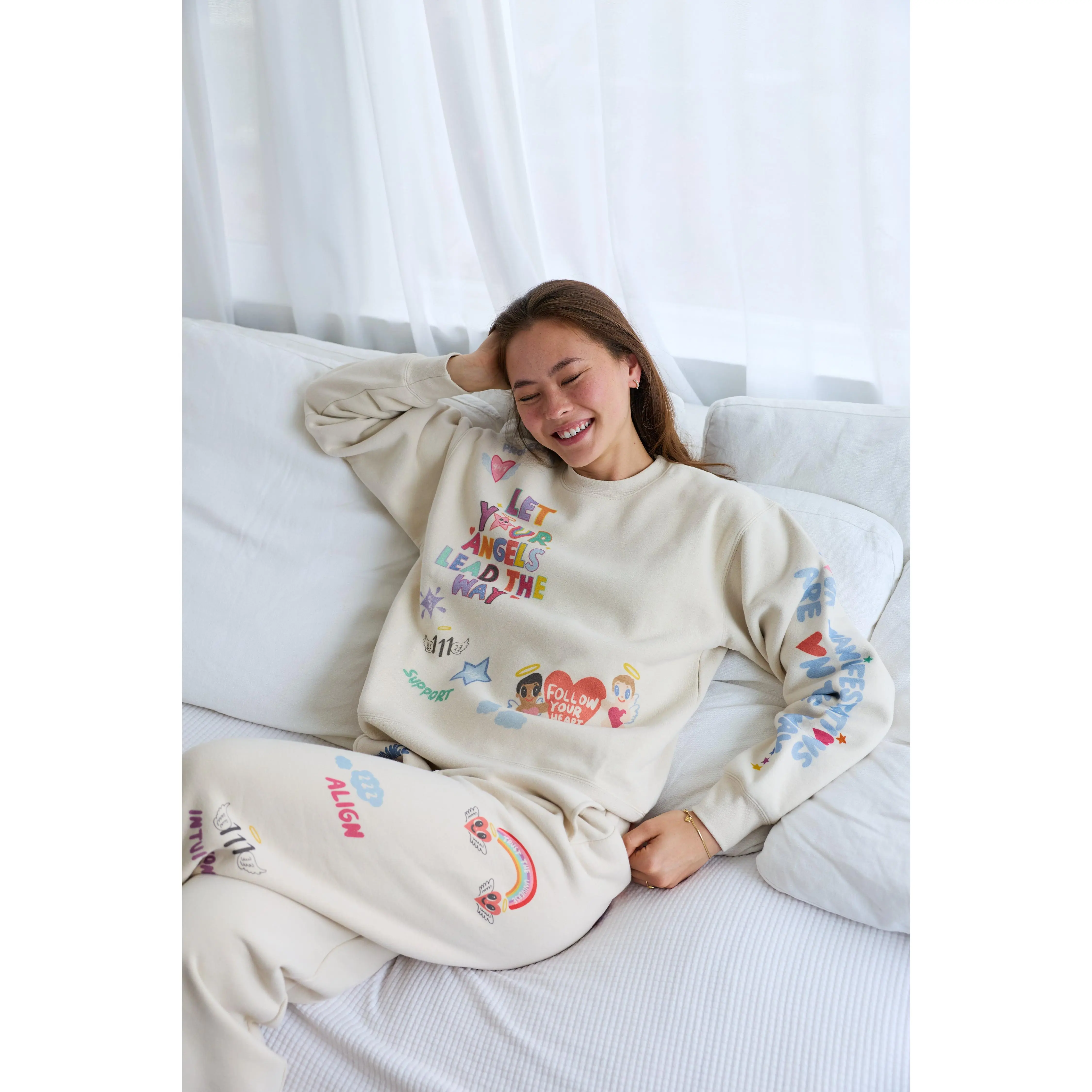 Angels All Around You Classic Crewneck
