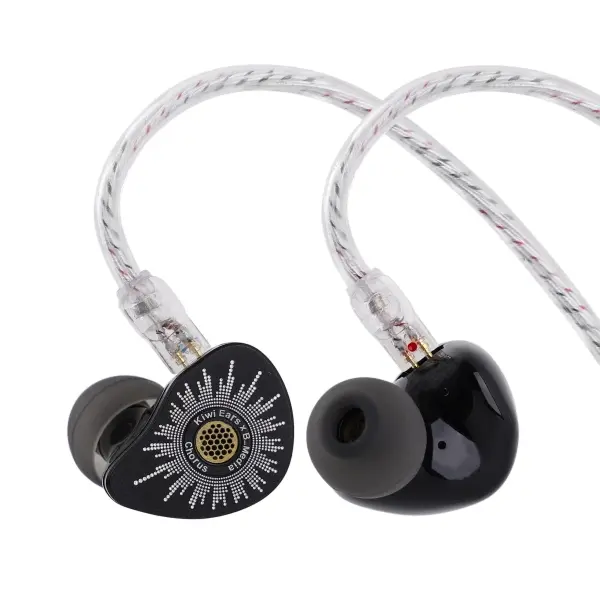 Linsoul Kiwi Ears x B_Media Chorus DLC Dynamic Driver Wired IEMs, Audiophile In-Ear Monitors for Gaming & Music, HiFi Stereo Earbuds with USB-C/3.5mm Connectors