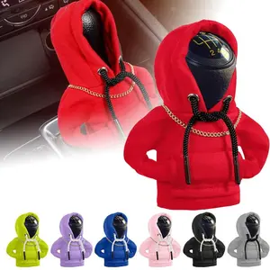 Car Shift Hoodie, Funny Mini Hoodie Car Decoration, Fun Car Interior Decorations, Universal Shift Handle Cover, Car Interior Gifts, Car gear shift cover for women