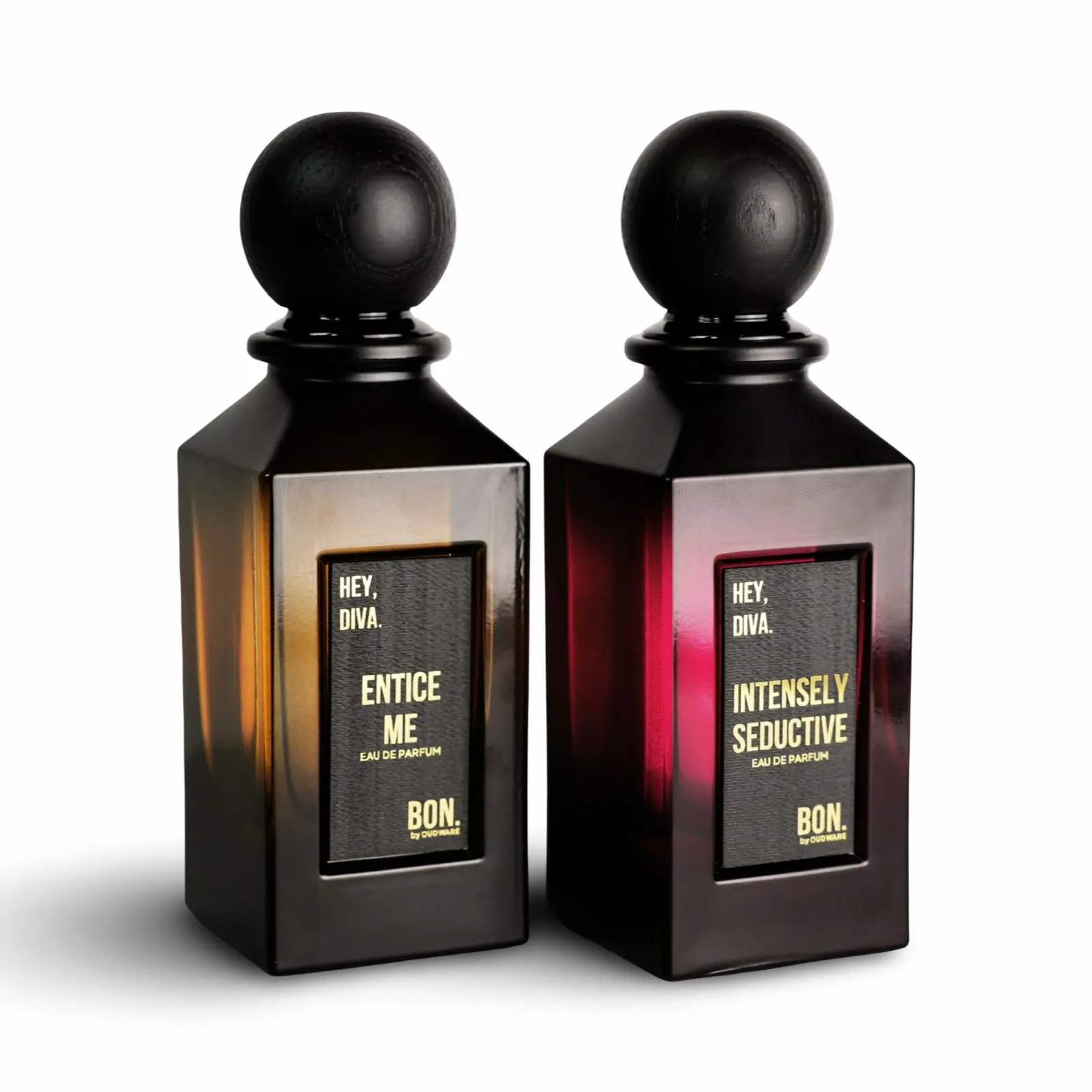 OUDWARE  Entice Me + Intensely Seductive Eau De Parfum (EDP) Gift Set, 100ml/3.4oz Each, with Bergamot Accents, Ideal for Day-to-Night Wear, Mens & Love Gifts