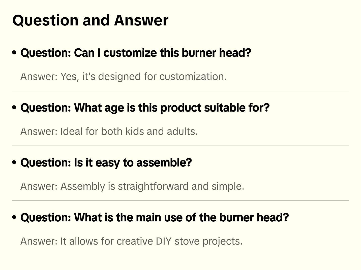 CAST IRON BURNER HEAD