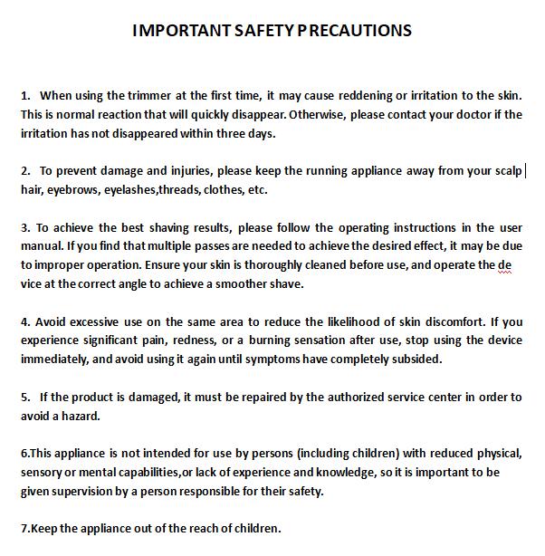 OLOV Beard/Hair Shaver for Men - All-in-One Mens Grooming Kit with Trimmer for Beard, Nose, face, Cordless Hair Clippers Electric Razor, Black Comfort