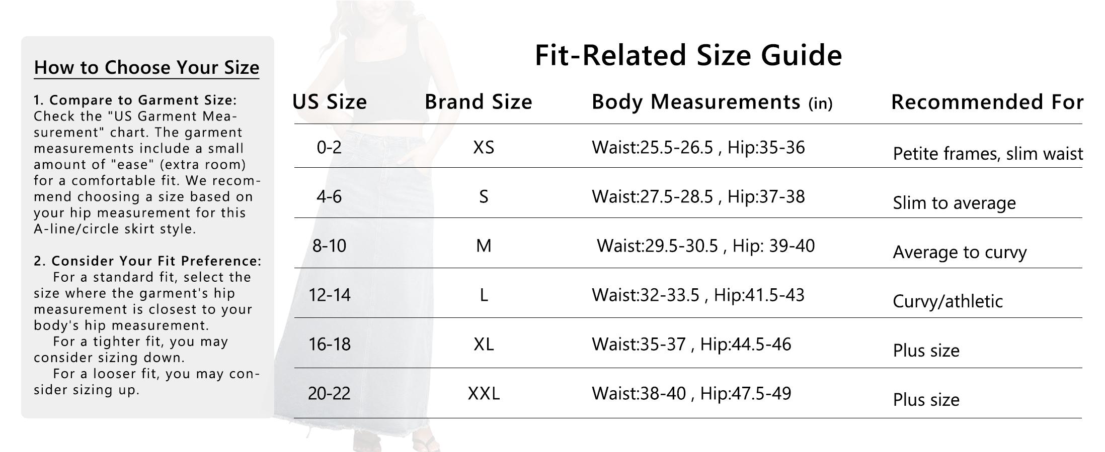 Chouyatou Women's Retro High-Waisted Denim Maxi Skirt A-Line Raw-Hem Denim Skirt with Pockets