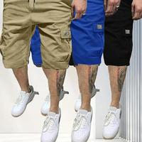 Khaki, Royal Blue, Black