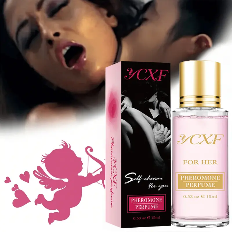 YCXF 0.53 oz Women’s Pheromone Perfume Roll-On Oil - Long-lasting fragrance, fruity and floral pheromone dragon water, alcohol-free and formaldehyde-free, attraction-enhancing gift, perfect for her, girlfriend, wife (birthday/Christmas/Valentine’s Day) -