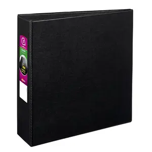Avery Durable 3 Ring Binder, 3" Slant Rings, 1 Black Binder (27650)
