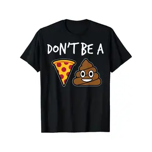 Pizza Lovers T-Shirt Round Neck 100% Cotton T-Shirt Short Sleeve Women Men Family T-Shirt Gift Funny T-Shirt Regular Fit Comfortable Stretch Fabric All-Season Wear Cotton T Shirts
