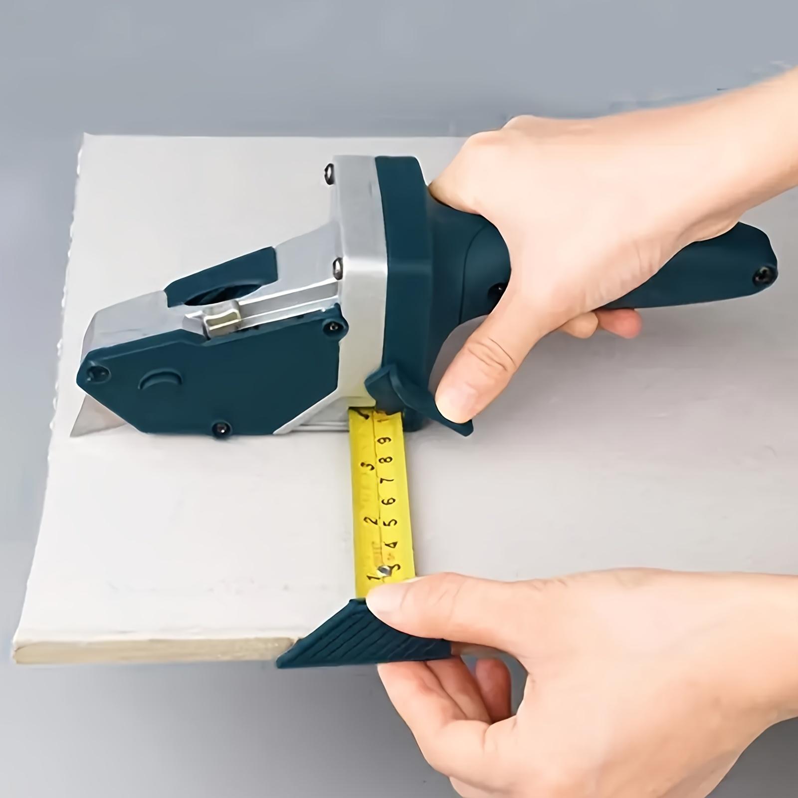 Dealsforyoudays Wood/Plaster Hand Cutter - Compact Drywall Work Tool with Clean Chip-Free Precise Cuts, Anti-Slip Grip, Labor-Saving Operation, Precise Positioning, Portable Design for Home DIY Projects, Cutter + Blade