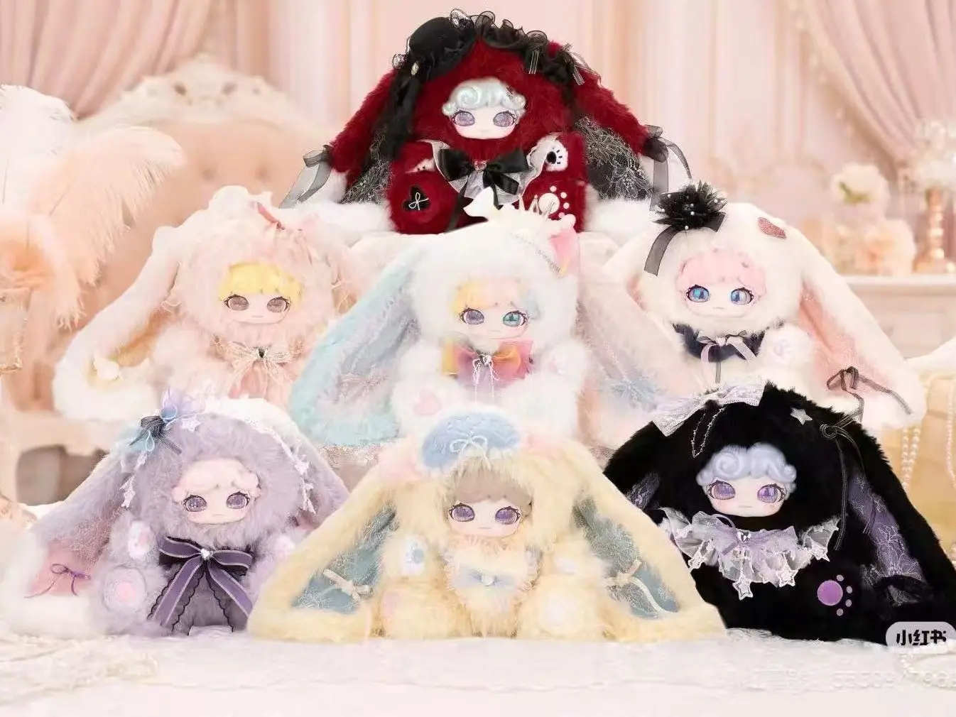 Bei Xiaomei-Qi Doll Series Collectible Toy, Kawaii Look 800% Plush Doll with Soft Plush Fabric