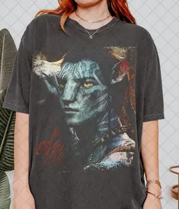 Comfort Colors Jake Sully T-Shirt, Jake Sully Avatar The Way Of Water Animal Kingdom Graphic Fan T-Shirt, Gift For Women & Men Unisex T-Shirt