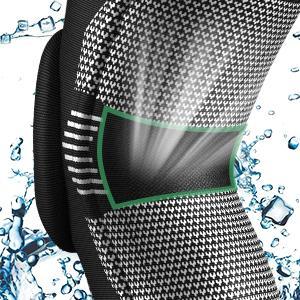 NEENCA Sports Knee Brace, cushioning and anti-collision knee support, suitable for wrestling, running, fitness, basketball, volleyball, and hiking.  Relieves knee pain. Volleyball and basketball equipment, leg protector, leg support.