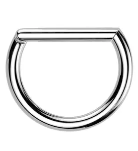 Titanium D-Shaped Hinged Segment Ring Titanium D-Shaped Hinged Segment Ring