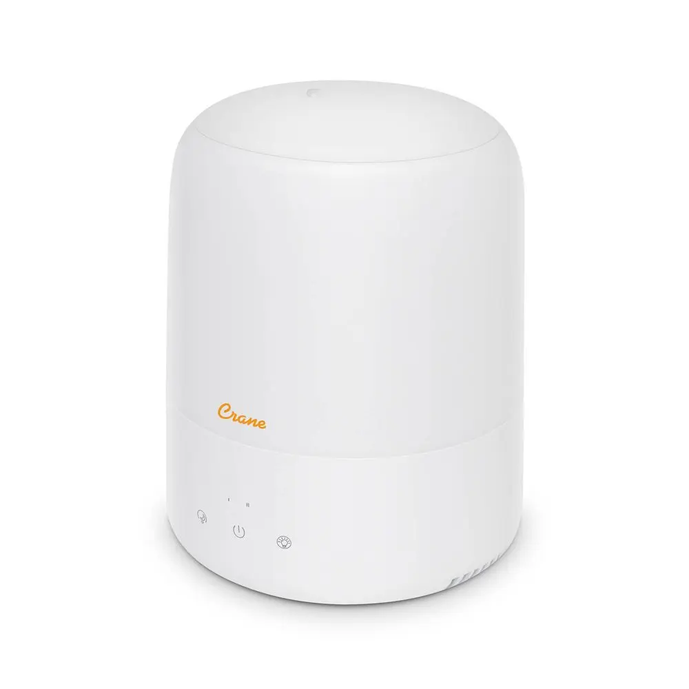 Crane 3-in-1 Cool Mist Humidifier with Essential Oil Diffuser and Sleep Support Night Light - 0.5gal