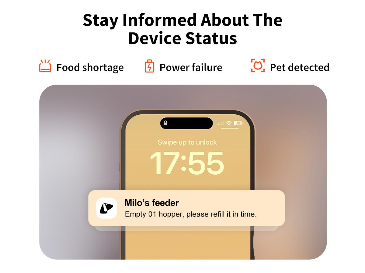 PETKIT YumShare Dual Hopper-2 Automatic Smart Feeder with Camera, White, 1080P HD Video, Night Vision, Double Hopper Pet Dry Food Dispenser for Cats and Dogs, Anti-Stick Bowl, and Smart App Control bowl/dish