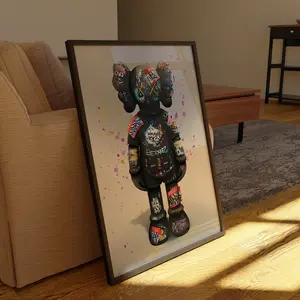 Graffiti Hypebeast Poster 3,Printable KAWS Graffiti Poster,Hypebeast Toys,Hypebeast Sneaker, Sneaker Prints (Frame Not Included)