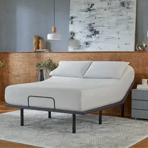 Silver Horizontal King Adjustable Base