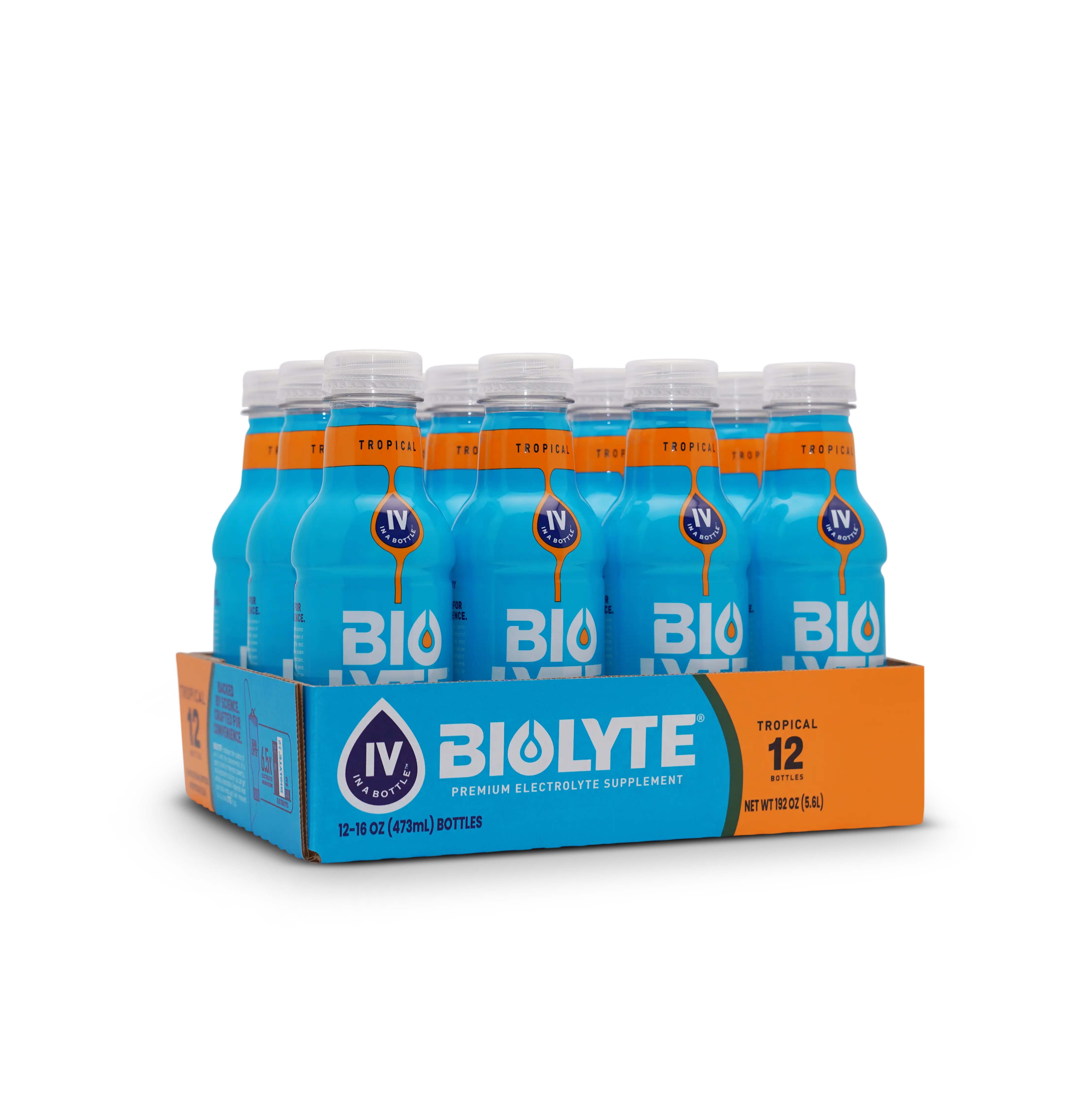 BIOLYTE TROPICAL - READY TO DRINK - 12 PACK