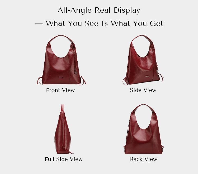 【Black Friday】NEWBELLA Lena PRO 2 Pcs Set Shoulder Bag PU Leather Stylish & Practical for Everyday Use