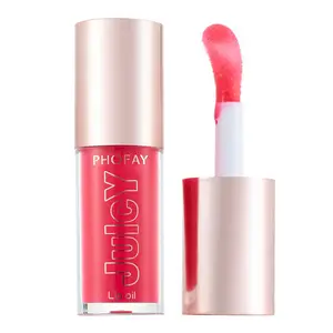 Juicy Lip Oil Balm with Hyaluronic Acid and Hydrating Oil Blend, Lip Balm with 24HRs of Smooth, Buildable Color, Moisturizing Shine