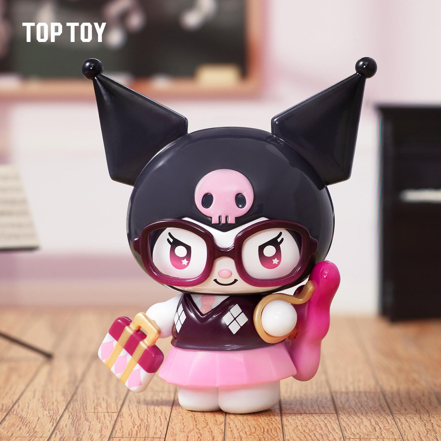 TOPTOY サンリオ チェスクロミ ブラインドボックス シークレット TOPTOY Kuromi Sparkling Idol Figures Blind Box – Glittery Idol