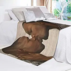 Two Black Men Kissing Meme Throw Blanket Soft Funny Flannel Material Throw Blanket Multipurpose Office Bedding Blanket PlushThin Warm Napping Blanket for Home Office School Travel Lightweight Anime Quilt Holiday Gift Fans