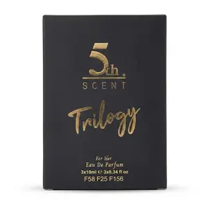 TO3 For Her – 5thScent | Women’s Eau de Parfum Travel Trilogy Set | F58, F25 & F156 | 3 × 10ML Pocket Spray