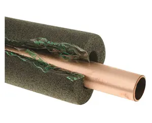 Self-Sealing Pipe Insulation for 1/2 in. Copper – 5/8 in. ID, 6' ft.