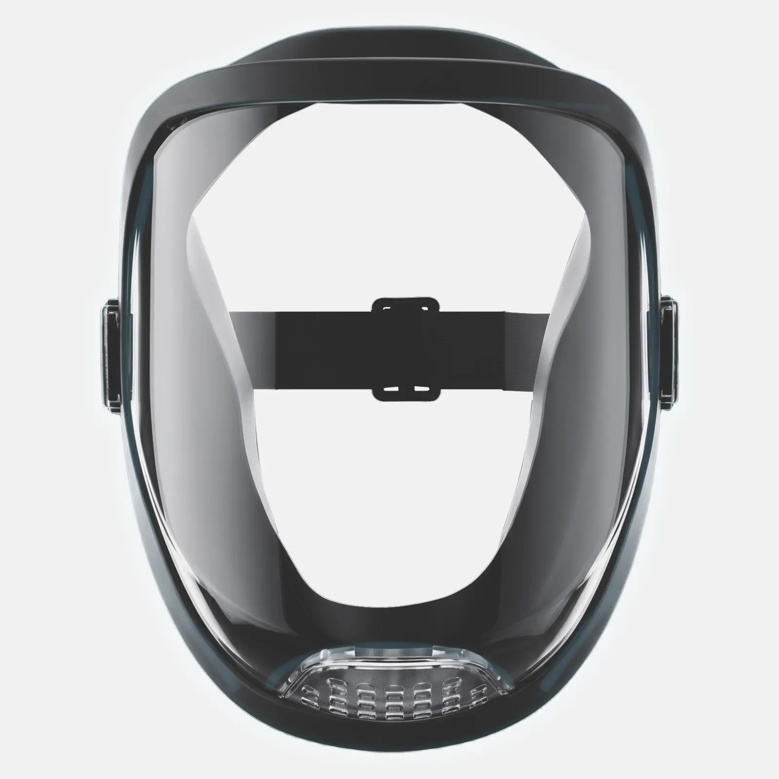 Adjustable Clear Full Face Cover – Transparent Wide-View Visor Mask for Lawn Mowing, Weed Trimming, Spray Painting, Machine Polishing, Welding, Gas Protection, Yard Work, Kitchen & Outdoor Use