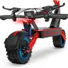 All Terrain Folding Commuter Scooter for Adults, 1500W Powerful Motor, 52V/20Ah Battery, Up to 34 MPH, 43 Mi Range, Dual Suspension, Front & Rear Disc Brakes, 11" Anti-Slip Off-Road Tires, 3-Second Folding, 264 lbs Capacity