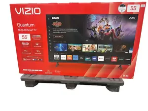 VIZIO 55" Quantum 4K QLED HDR Smart TV M55Q6-L4 with 4K QLED Display HDR Technology for Home Entertainment