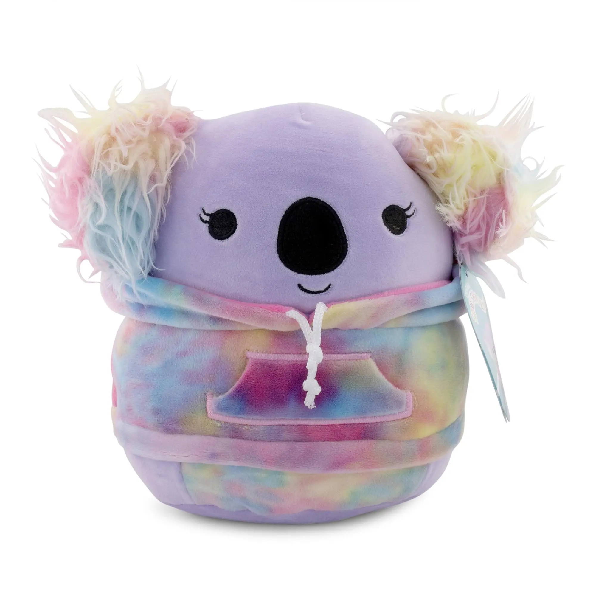 Squishmallows Hoodie Squad 8 in Durable Soft Fluffy Polyester Plush Stuffed Animal, Renate The Koala Cute Stuffie with Hoodie Look, Stuffed Animal Gifts for Kids, Cute Stuffies, 8 Inch