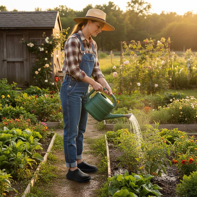 Lumubby Men's & Women's Chef Shoes Lightweight Non-Slip Work Shoes for Kitchens Hospitals Waterproof Oilproof Super Soft Cotton Memory Foam Comfort